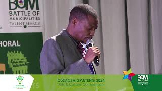 CoSACSA Gauteng Arts & Culture Competition