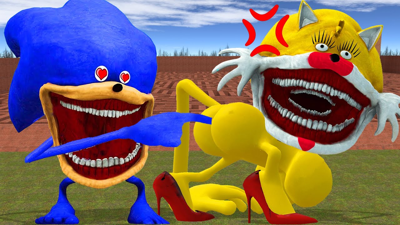 NEW SHIN SONIC TAPE LOVE VS SONIC TAIL XXL TAPES  Which One REIGNS SUPREME in Garry's Mod!