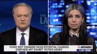 Nadya Pussy Riot on her new criminal case: My instrument of war against Putin is my art / MSNBC