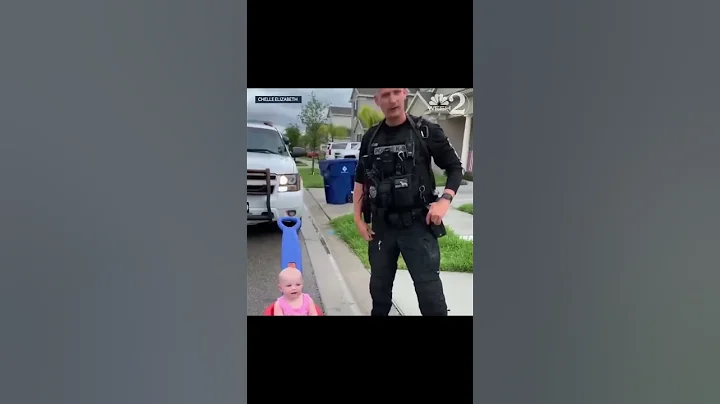 Adorable video shows police officer dad ‘pulling over’ 10-month-old daughter