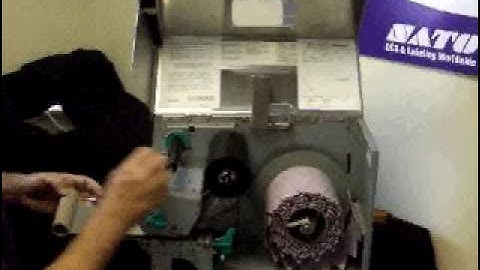 How to replace the ribbon in your BX series thermal printer