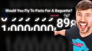 MrBeast short Would You Fly To Paris For A Baguette? hits 1B views