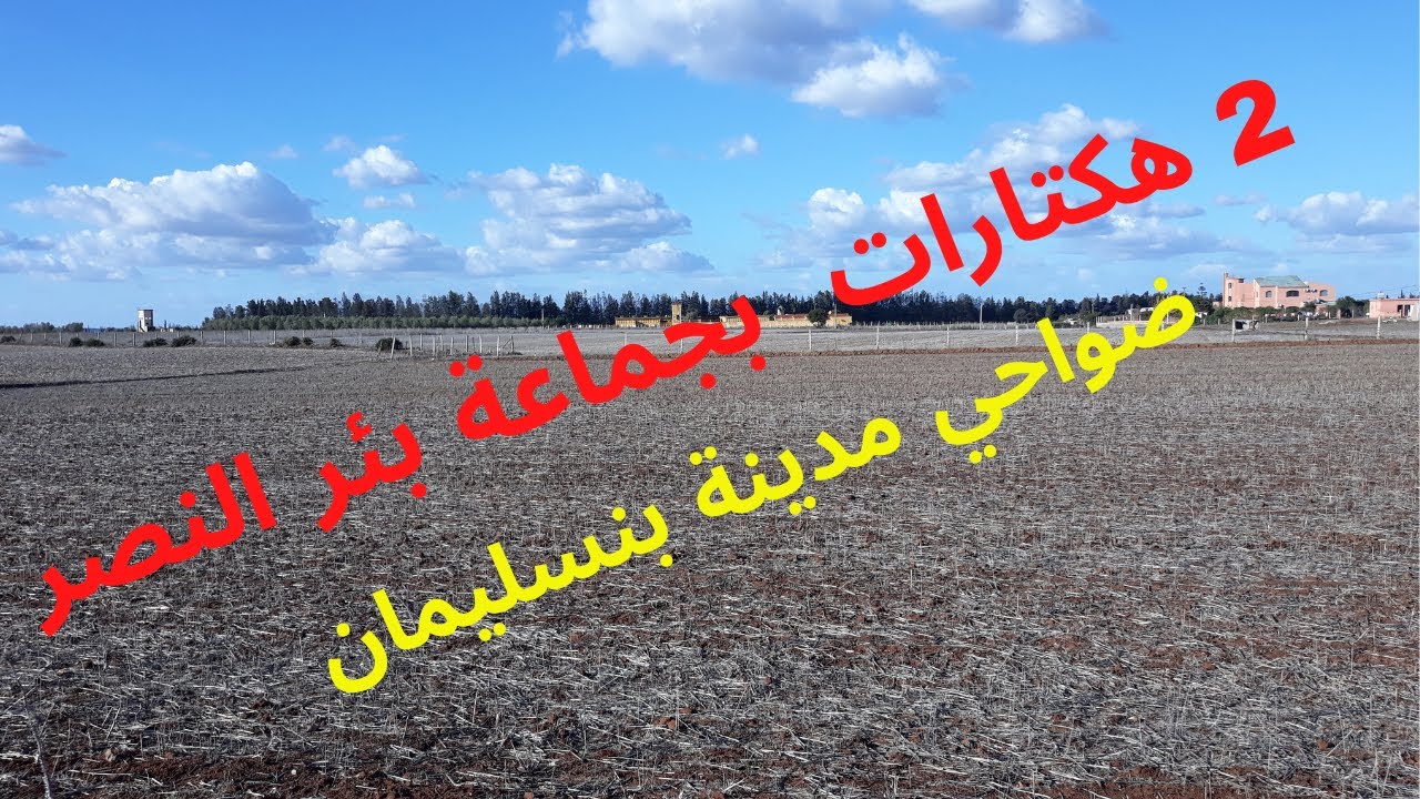 هكتارات ملكية محددة بجماعة بئر النصر ضواحي مدينة بنسليمان 2
