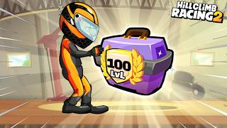 TEAM CHEST LvL 100 ?? 😱 WE BROKE THE GAME in Hill Climb Racing 2 screenshot 1