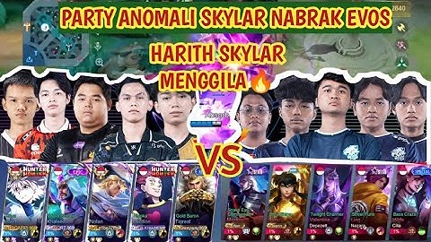 PARTY ANOMALI SKYLAR NABRAK EVOS, HARITH SKYLAR MENGGILA