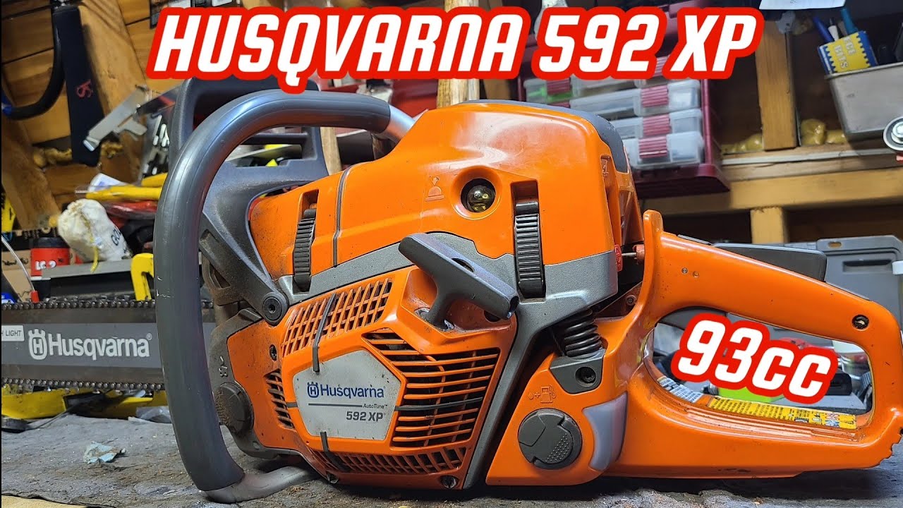 HUSQVARNA 592 XP QUICK OVERVIEW. WHAT HAPPENS WHEN THE GULLET IS NOT ...