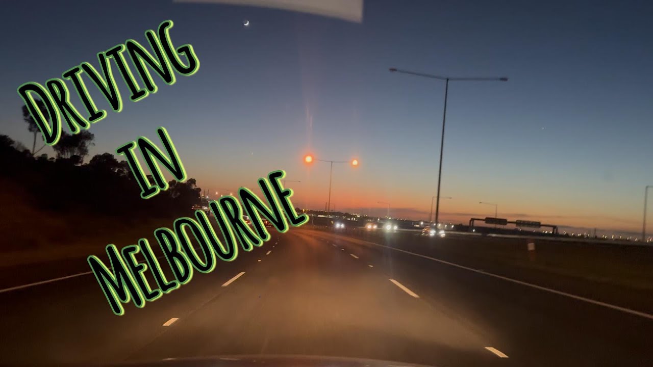 Driving in Melbourne - Wonderful morning heading to Laverton North - Take care when changing lanes!