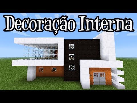 Minecraft - Mobília da Casa Moderna - Tutorial 