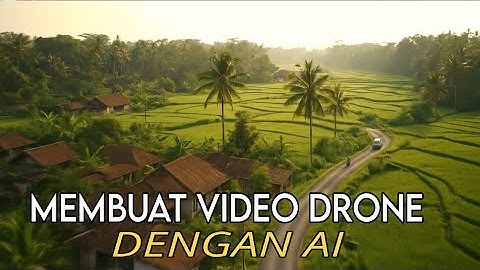 Cara Membuat Video Drone Dengan AI