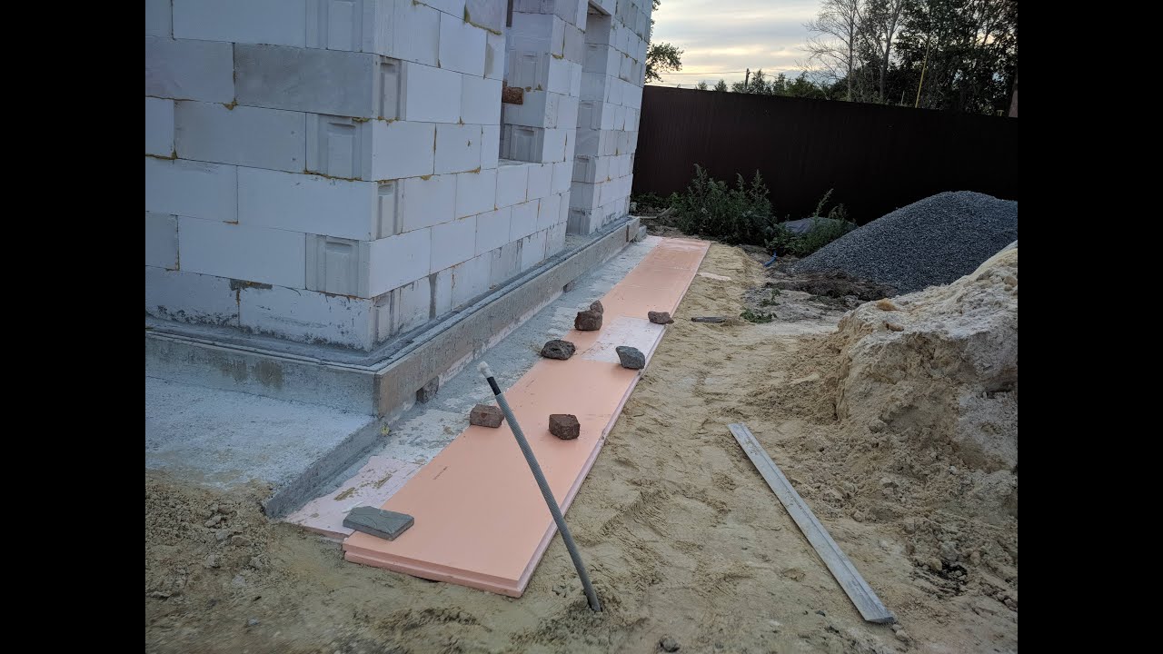Заливка армопояса - YouTube