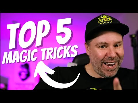 Top 5 Magic Tricks - August 2021