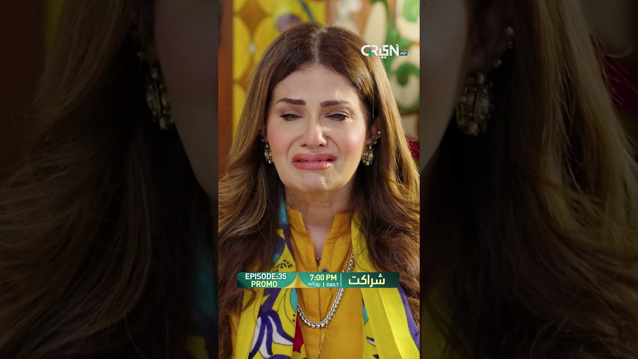 Sharakat Ep 35 Promo Tonight 7PM 