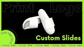 Custom slidesandals | Design your own shoes | Slippers how to make | Slide presentation | Print Logo