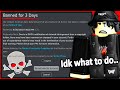 My account is getting deleted and there is nothing I can do? (ROBLOX DMCA BAN PROBLEM)