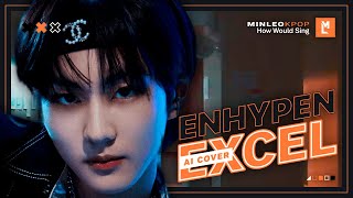 [Ai Cover] How Would Enhypen Sing — Excel (8Turn) • Minleo