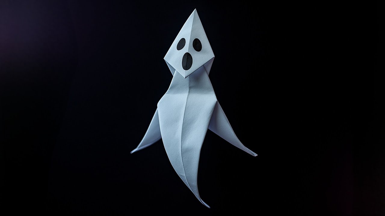 The ULTIMATE Origami Ghost Tutorial: Stunning Halloween Decor DIY 👻 