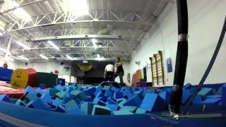 63 year old doing back flips