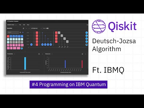 【Quantum Computing】Deutsch-Jozsa Algorithm  | #4 Programming on IBM Quantum