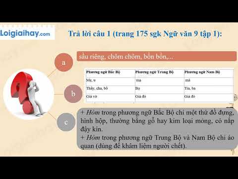 Video Soạn bài Chương trình địa phương phần Tiếng Việt trang... - YouTube