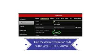 How To Find Device Verification Code   Hik Connect Hikvision Online