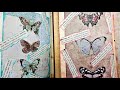 Junk Journal Page Layout Ideas Ep6 Horoscope Collage! Easy Journal Page Tutorial! The Paper Outpost!