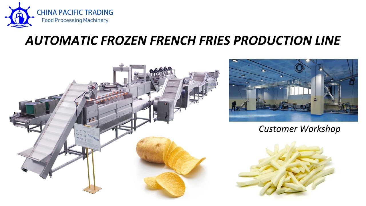 French Fries Production LinePotato Chips Production LineFrozen French
