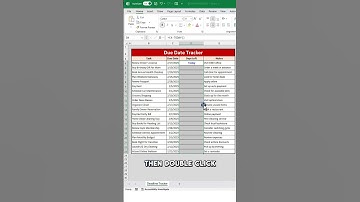 Excel-tips #169: Hoe maak je een deadlinetracker in Excel 🤔