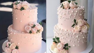 Wedding Cake |Fresh Flowers Wedding Cake #weddingcake