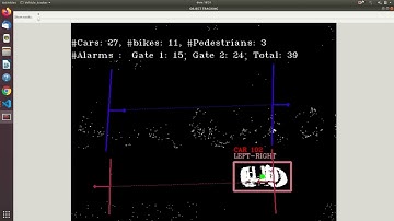 Event-based camera for object tracking (monitoring framework)