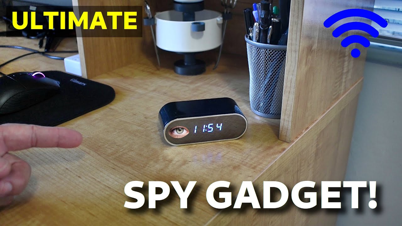 Ultimate Spy "Surveillance" Hidden Video Camera With Audio! (Home