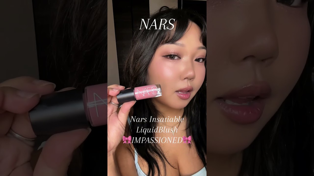 NARS Insatiable LiquidBlush 🎀IMPASSONED🎀リキッドチーク可愛すぎる