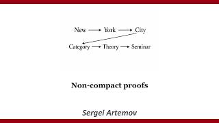 Sergei Artemov --- Non-compact proofs.