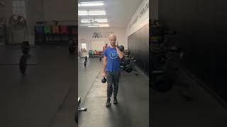 Contralateral walking lunge