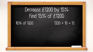 Intermediate f Percentage Decrease amend 1