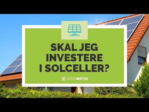 Skal jeg investere i solceller? (2021)