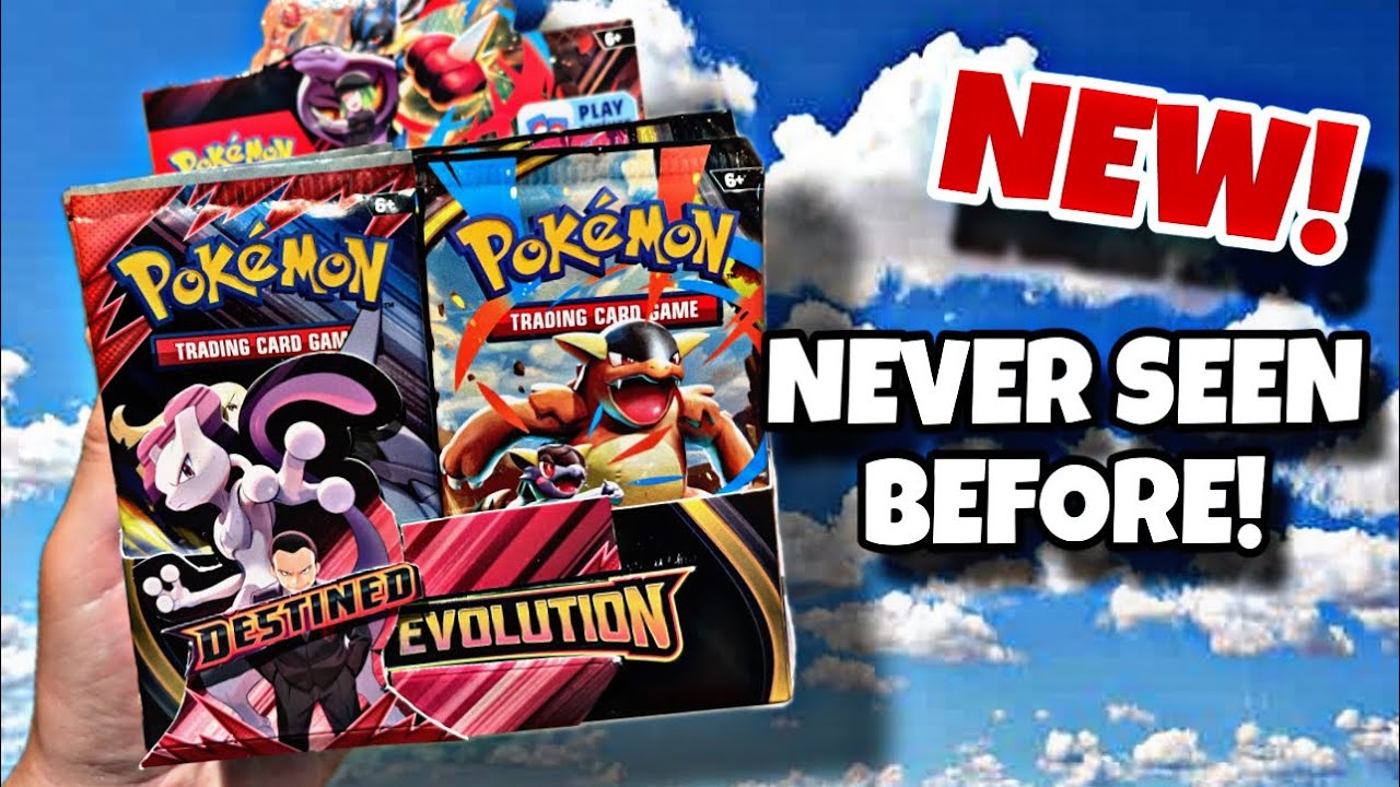 НОВИНКА! ОТКРЫТИЕ коробки с бустерами Pokemon Destined Evolution! Никогда раньше не видел! 