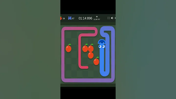 Google Snake Twin Mode World Record  #googlesnake  #speedrunning #snake #speedrun #snakegame #gaming