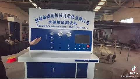 Hydraulic fatigue testing machine
