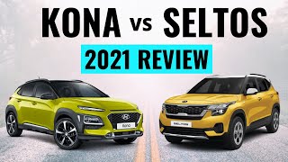 2021 Kia Seltos vs Hyundai Kona - Which is Best Find Out!