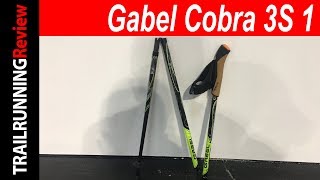 Gabel Cobra 3S - Palos Para Trail Running