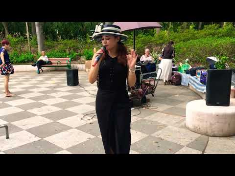 恨你不回头 刘冰冰 屯门公园表演  旺角菜街艺人singing 演唱时间2018年  6月  1日 上传时间2018年6月6日