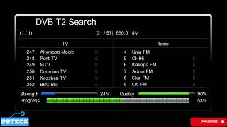 How To Scan Max Tv On Master Decoder T2 Digital