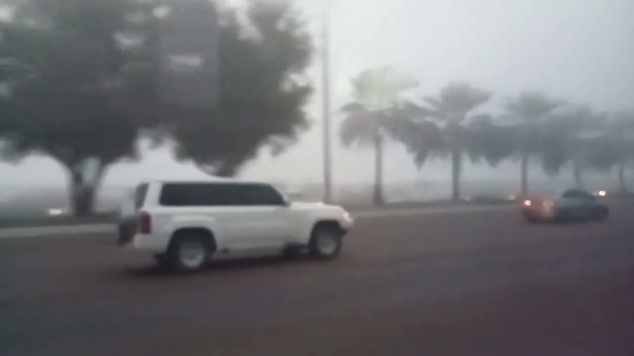 🥶❄️😶‍🌫️🤫🤫 fogge in Abu Dhabi morning 🌄 view 🪟Good morning 