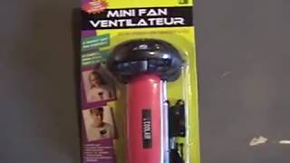 Battery powered fan from my childhood, still being sold today