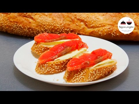 Малосольная красная рыба  Salted Red Fish