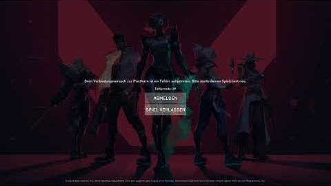 Valorant - Fix Error Code 29 - 100% safe