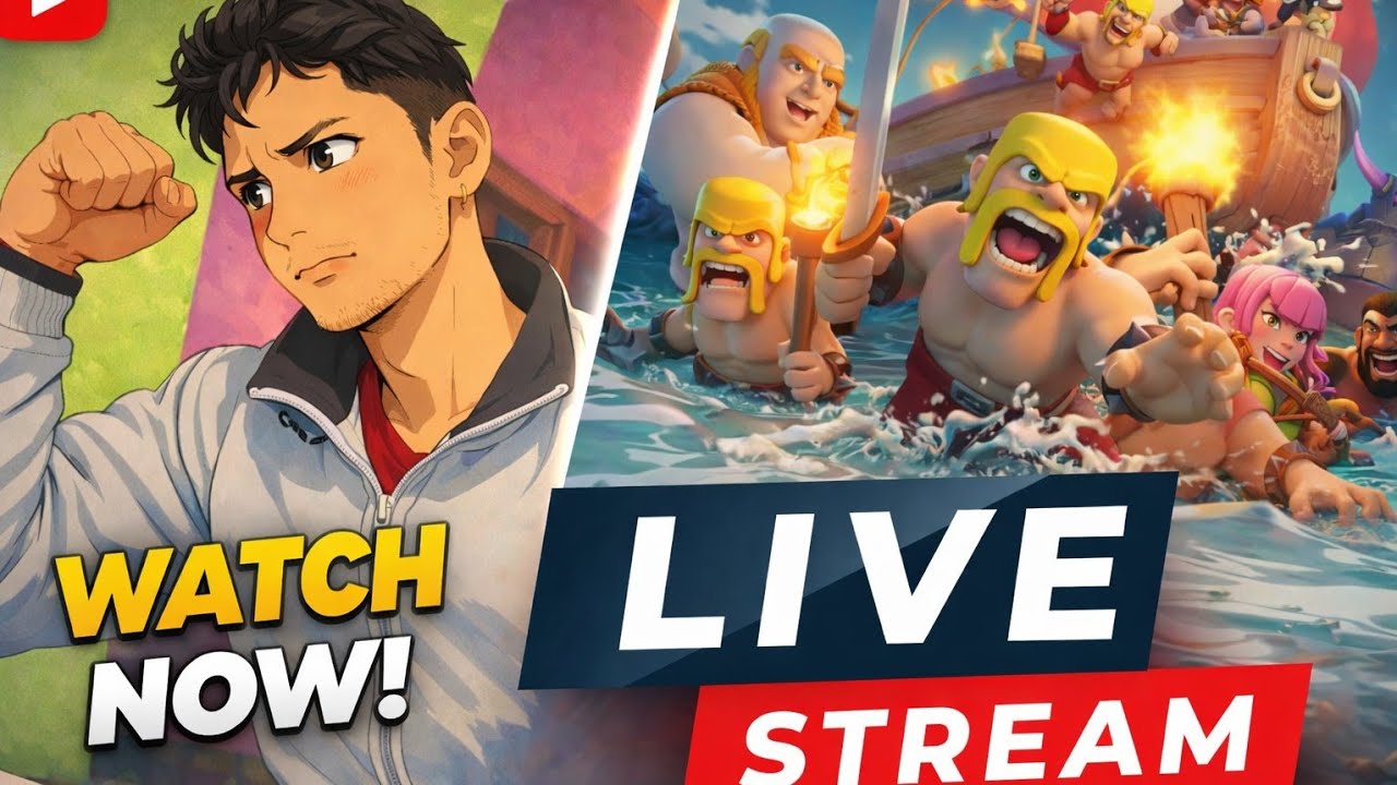 🏹 INSANE ATTACKS LIVE! | COC Push & Fun 🔴 