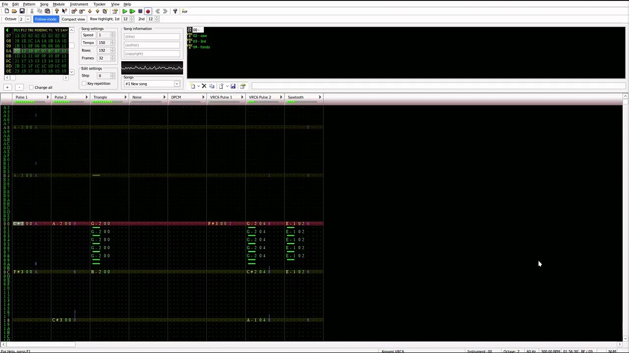 Don't stay, rise beyond limits [ Famitracker original, VRC6 ]