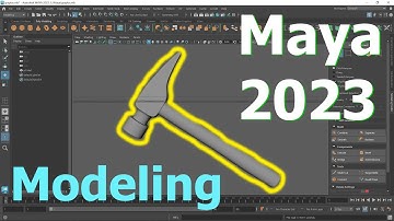 Model a Hammer in MAYA 2023 | Maya modeling tutorial