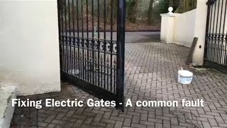 Electronic Gate System Repair